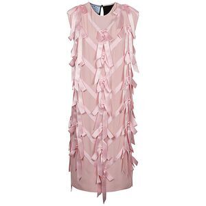Prada Women Sablé Embroidered Dress